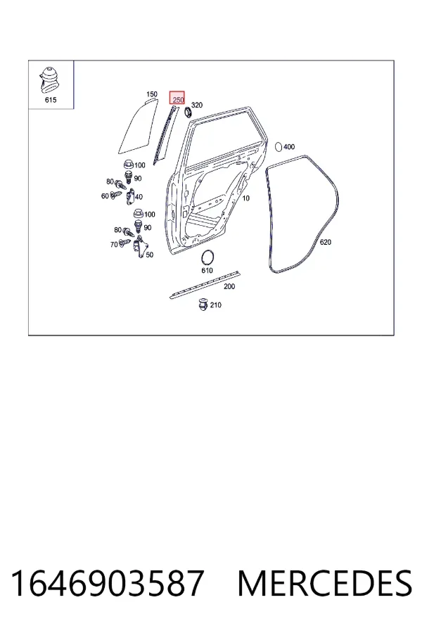  Mercedes A1646903587