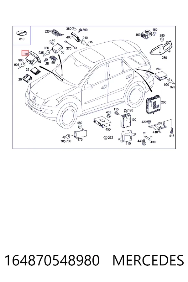 Магнітола (радіо AM/FM) Mercedes A1648705489 ціна, від 126.69 USD