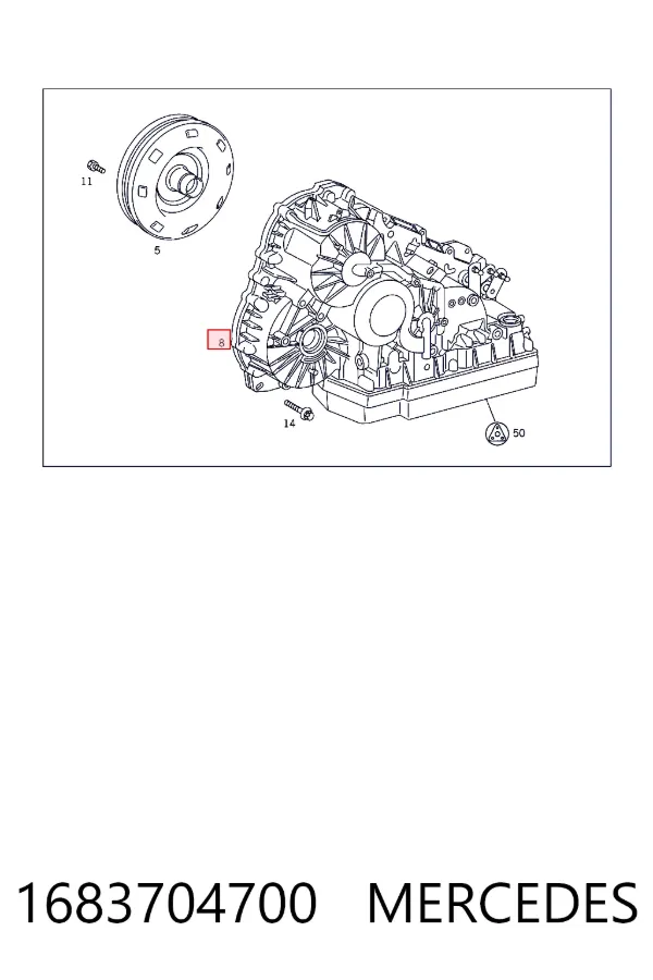 Купити A1683704700 Mercedes АКПП в зборі (автоматична коробка передач)