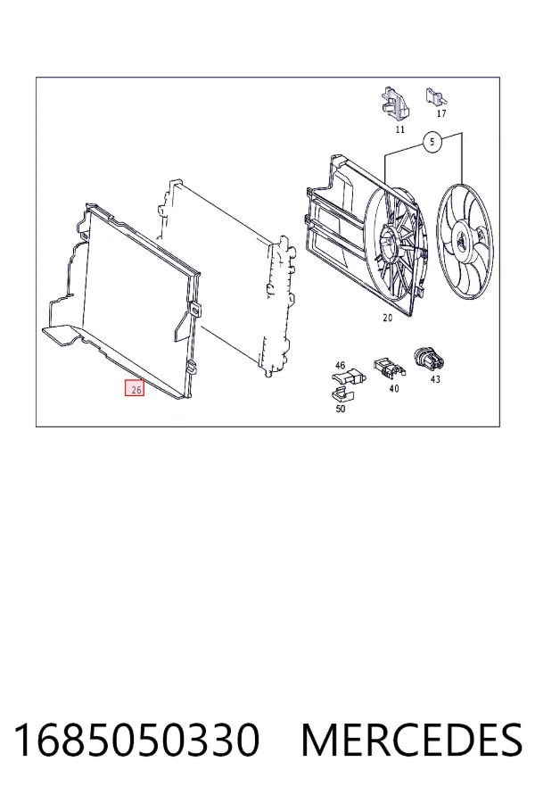 A1685050330 Mercedes 