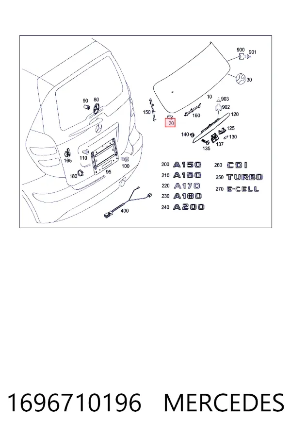 A1696710196 Mercedes 