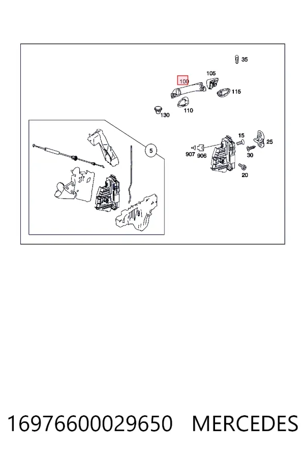 A1697660002 Mercedes 