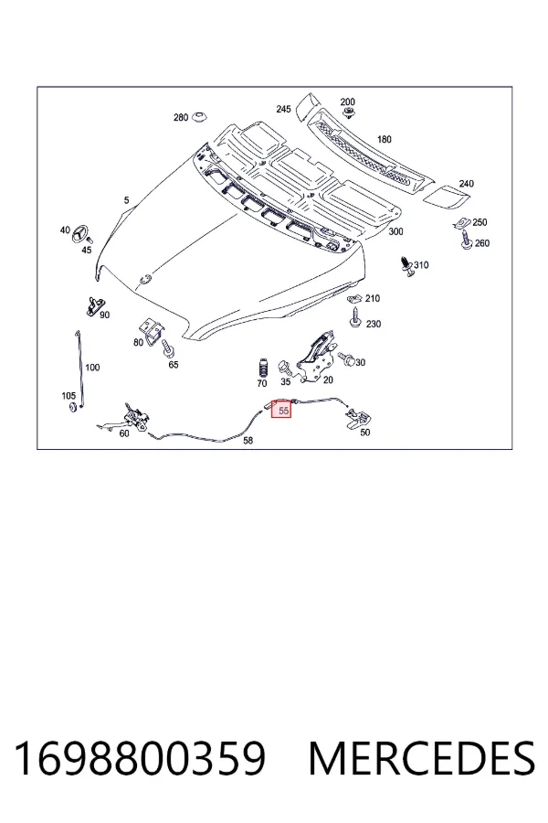 A1698800359 Mercedes 