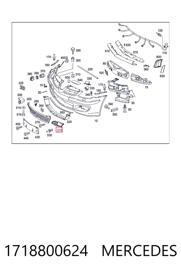  Mercedes A1718800624