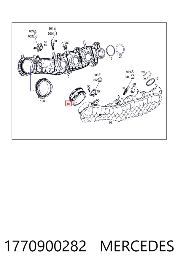 A1770900282 Mercedes 