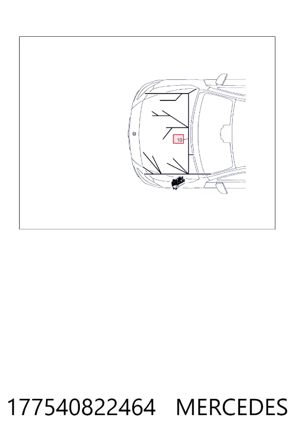  Mercedes A1775408224 ціна, від 439.76 USD