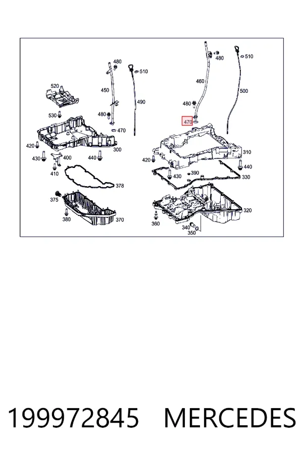 A0199972845 Mercedes Ущільнювальне кільце, універсальне