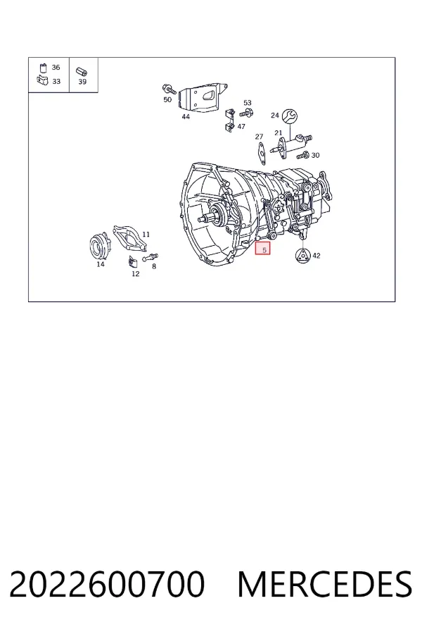 Коробка передач Mercedes C S202