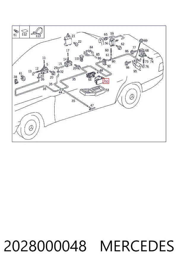 A2028000048 Mercedes Насос пневматичної системи кузова
