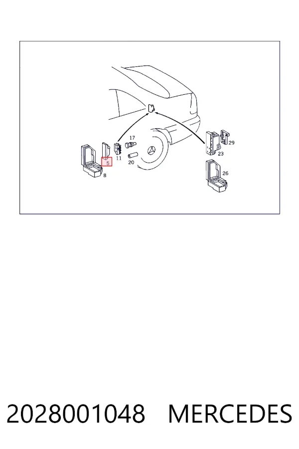 A2028001048 Mercedes Насос пневматичної системи кузова