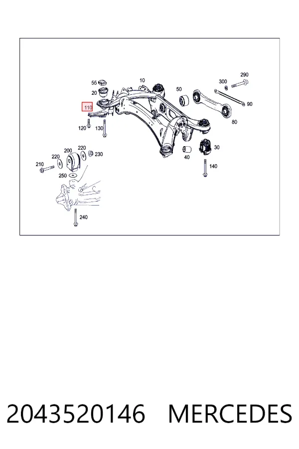 A2043520146 Mercedes 