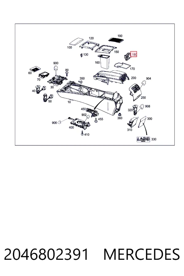  Mercedes A2046802391