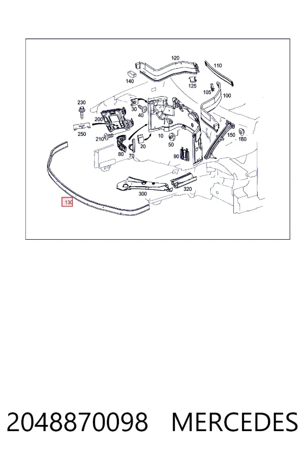  A2048870098 Mercedes