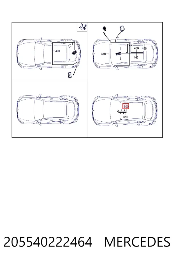 A2055402224 Mercedes 