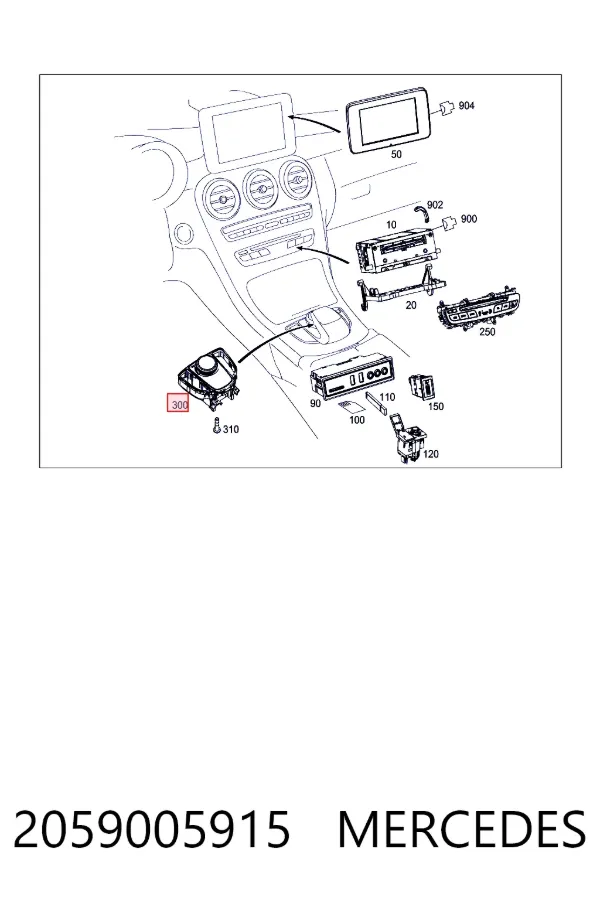  Mercedes A2059005915