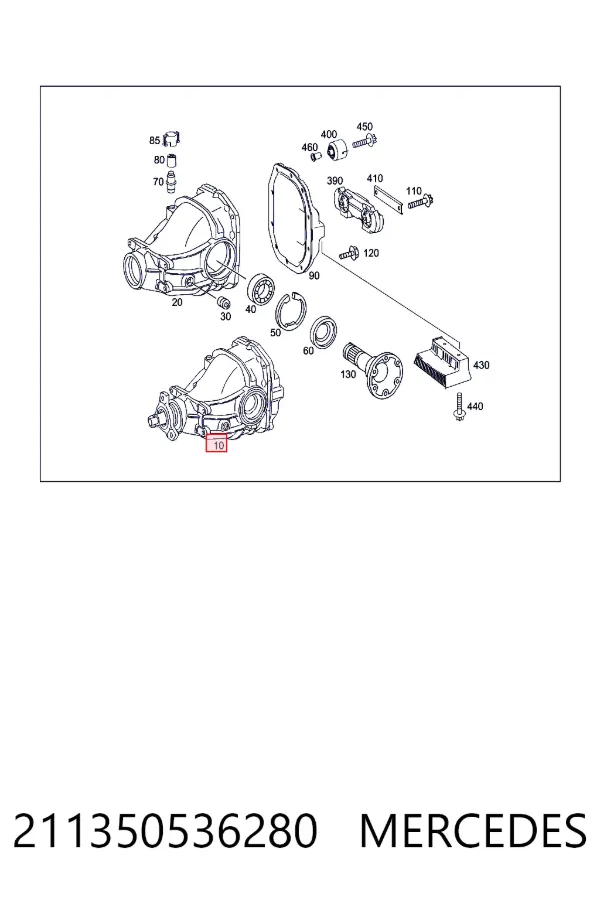 Купити A2113505362 Mercedes 