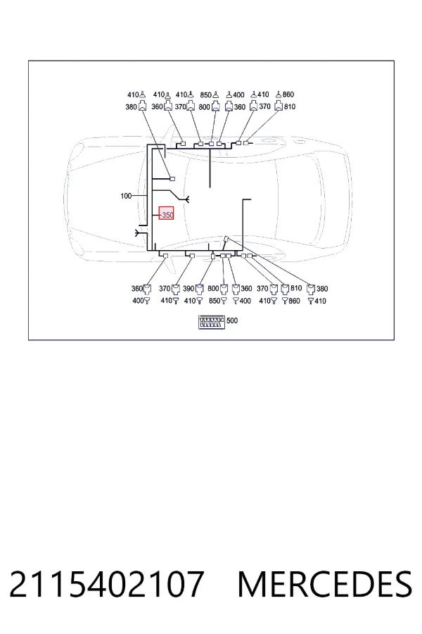 A2115402107 Mercedes 