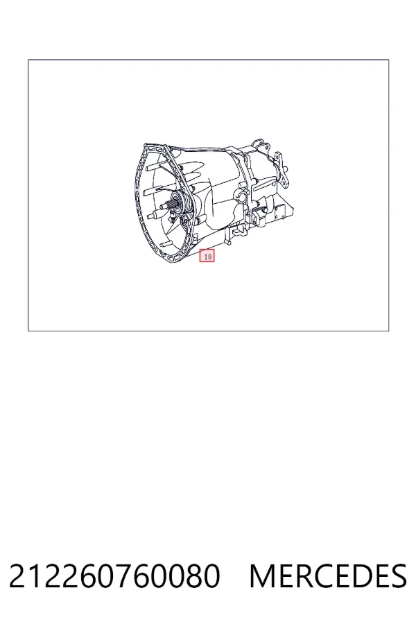 A2122607600 Mercedes МКПП