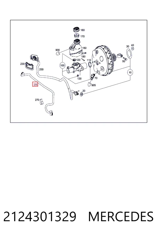 A2124301329 Mercedes 