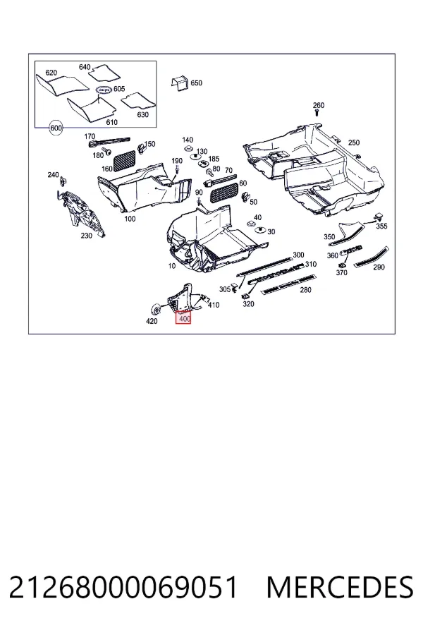  Mercedes A2126800006
