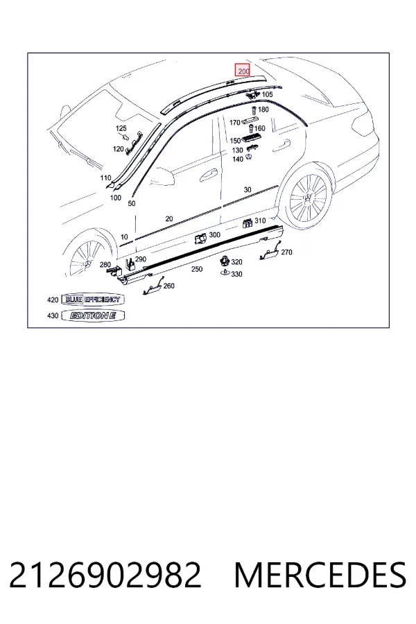  A2126902982 Mercedes