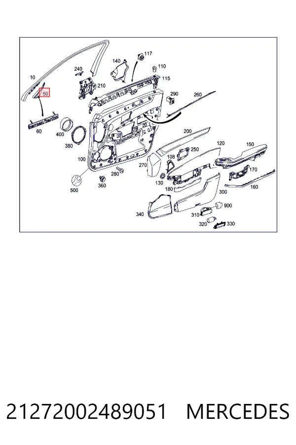  Mercedes A2127200248 ціна, від 5.34 USD