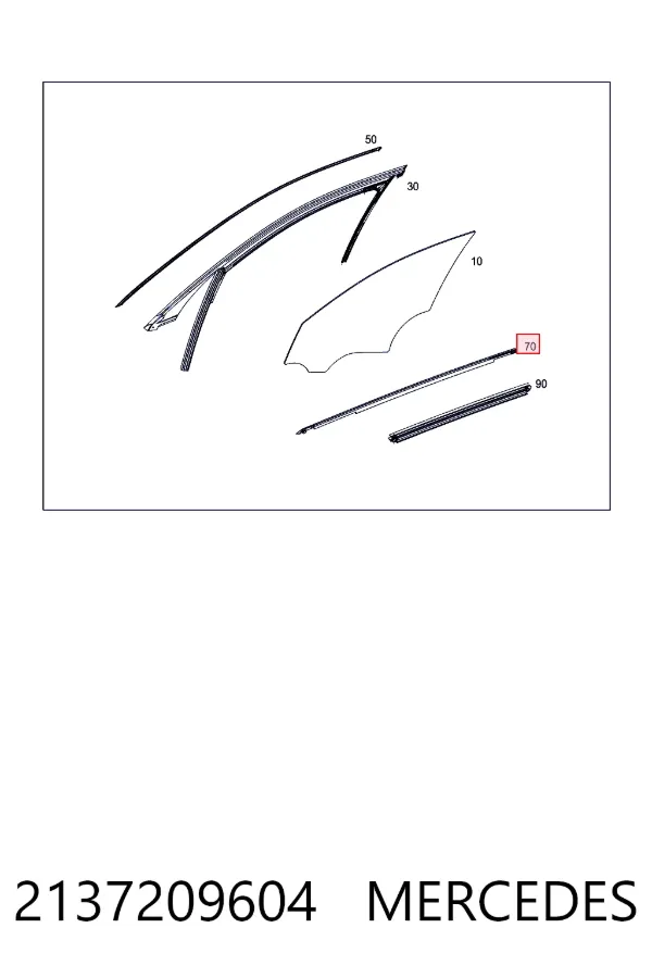  Mercedes A2137209604 ціна, від 48.14 USD
