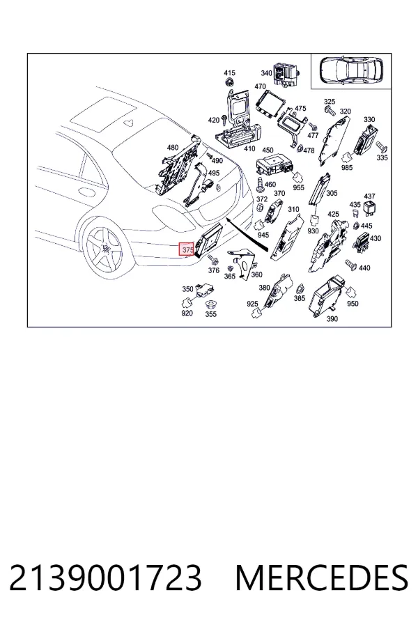 Блок керування телефоном A2139001723 Mercedes