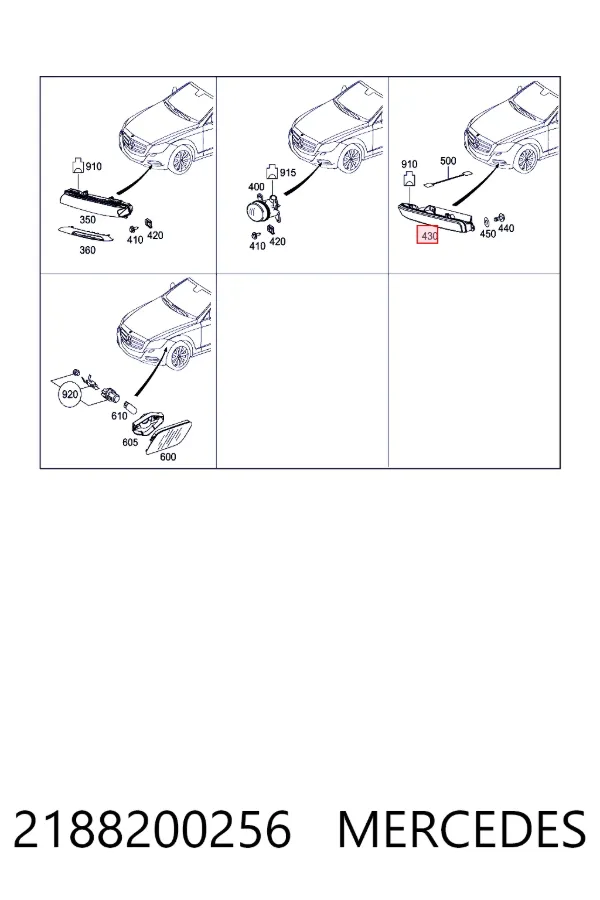  Mercedes A2188200256
