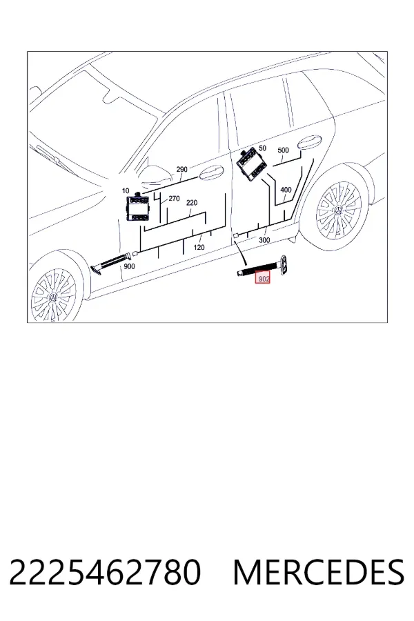 A2225462780 Mercedes 