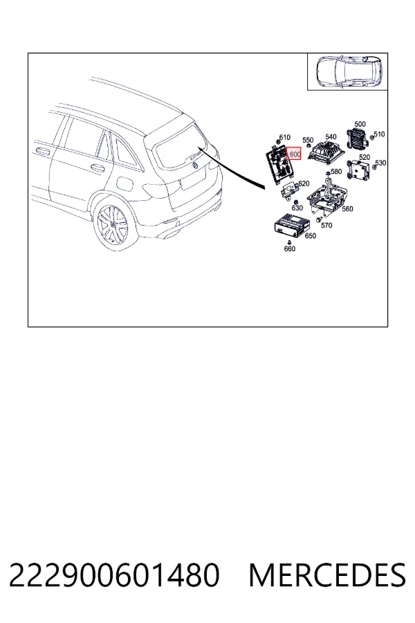  Mercedes A2229006014