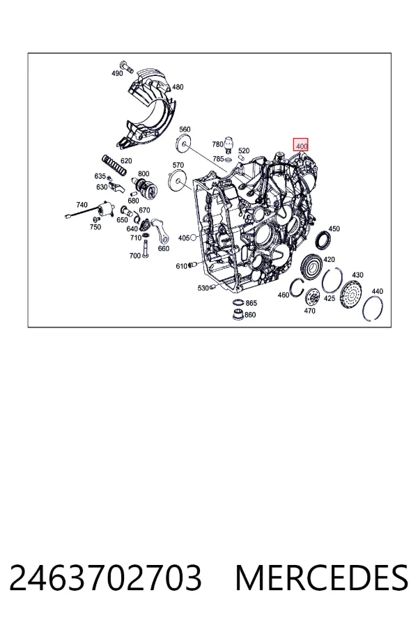 A2463702703 Mercedes 