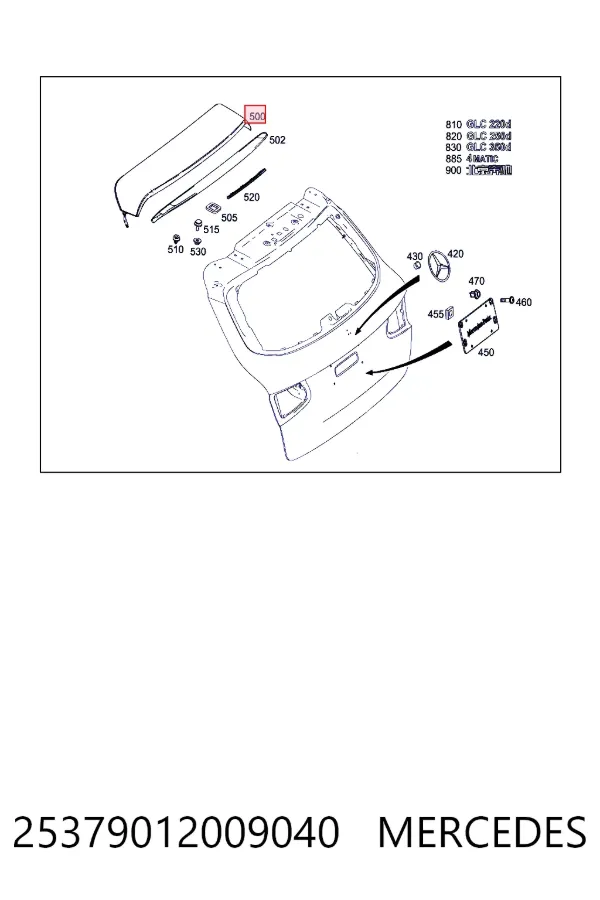 A2537901200 Mercedes 
