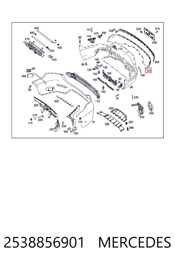  A2538856901 Mercedes