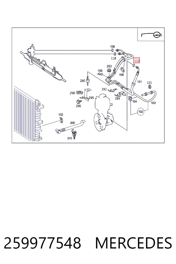  A0259977548 Mercedes