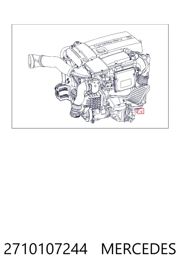 A2710107244 Mercedes 