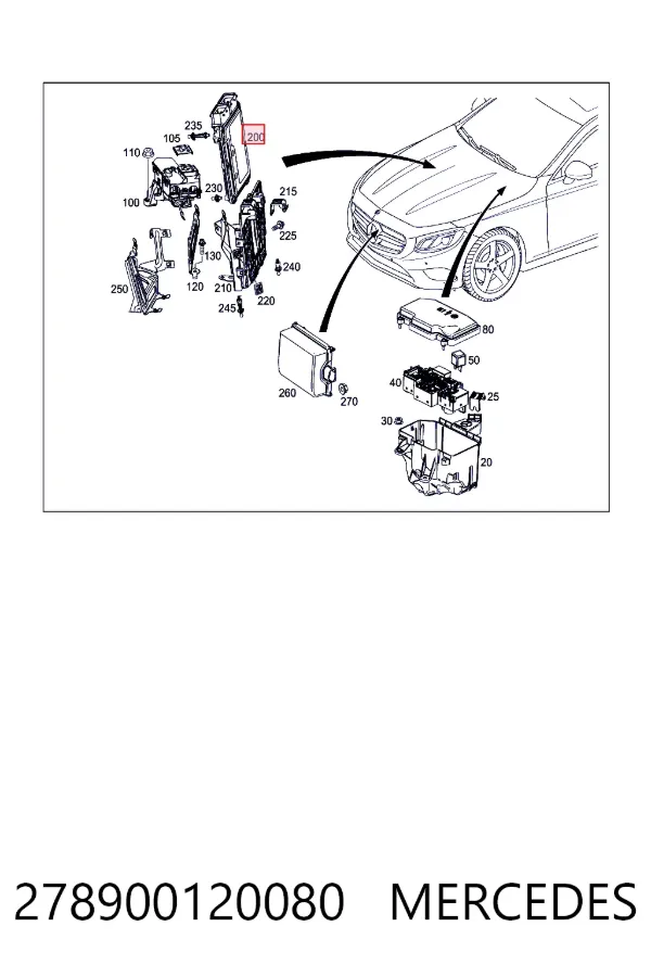  Mercedes A2789001200