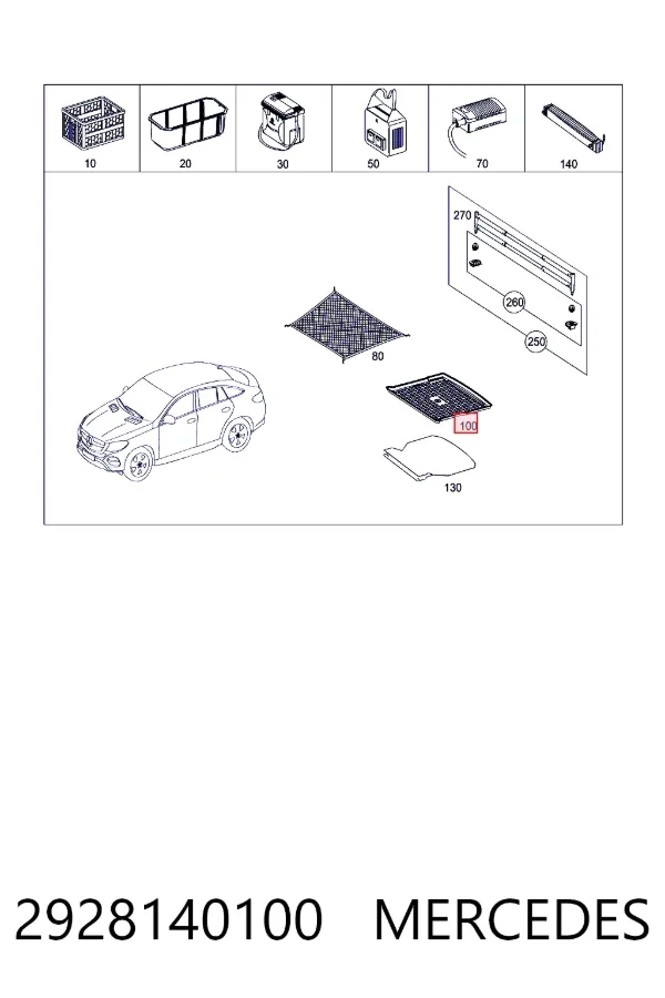 A2928140100 Mercedes 