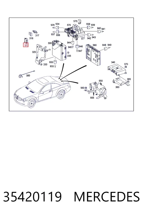 A0035420119 Mercedes 