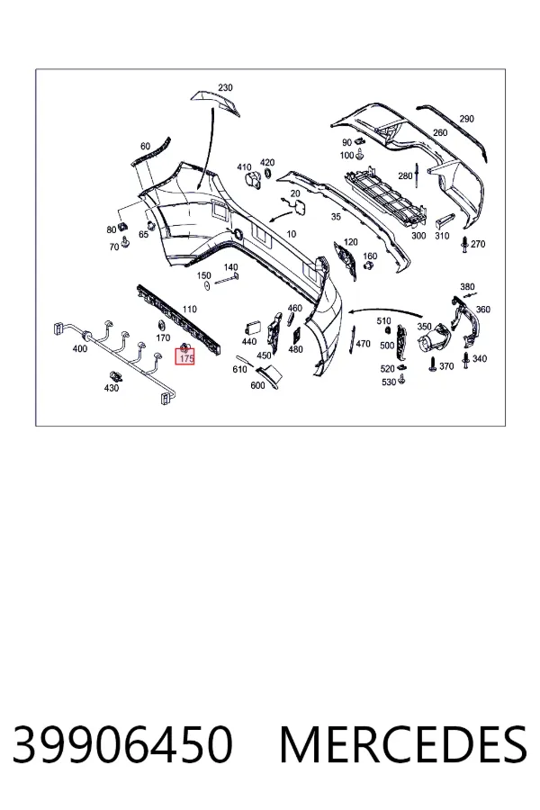  A0039906450 Mercedes