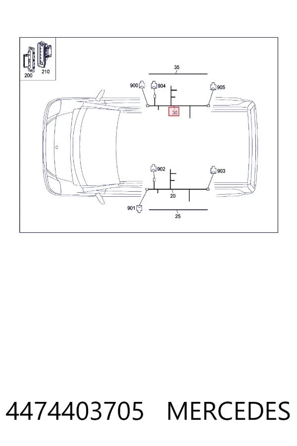 A4474403705 Mercedes 