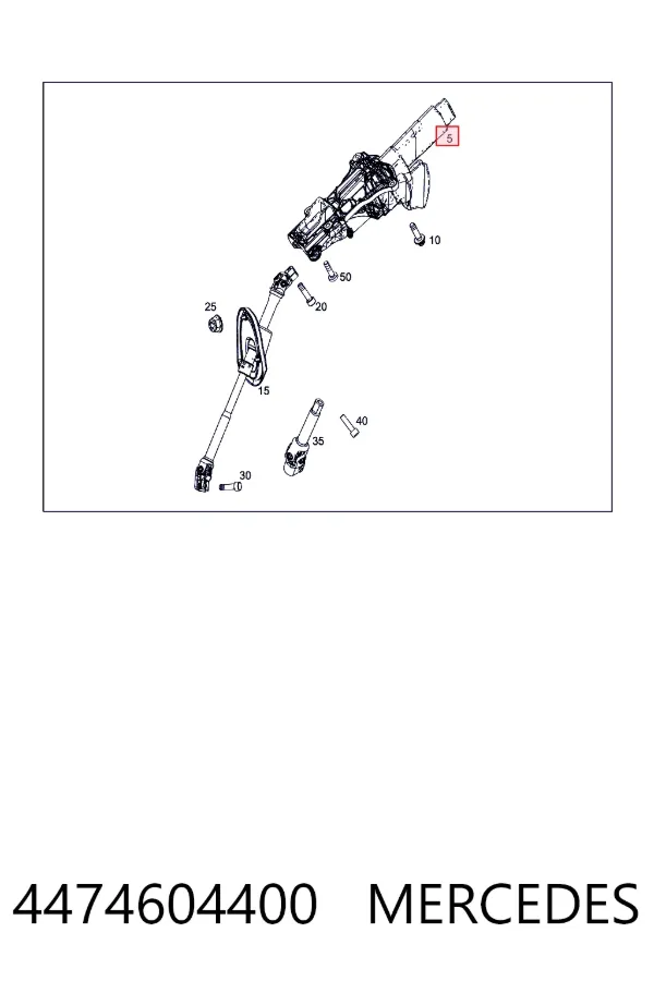 Колонка рульова Mercedes A4474604400