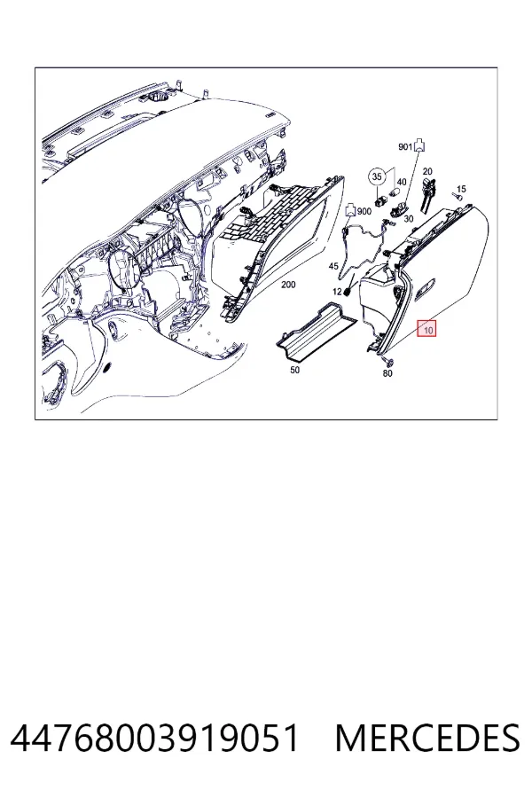  Mercedes A4476800391 ціна, від 58.61 USD