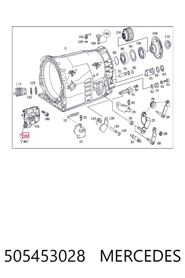  Mercedes A0505453028 ціна, від 8.84 USD