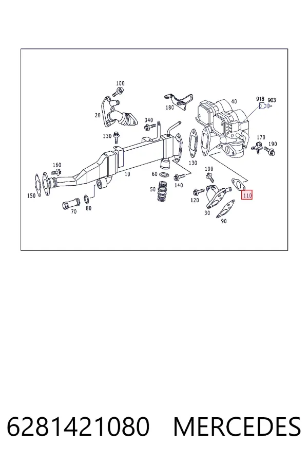 A6281421080 Mercedes 