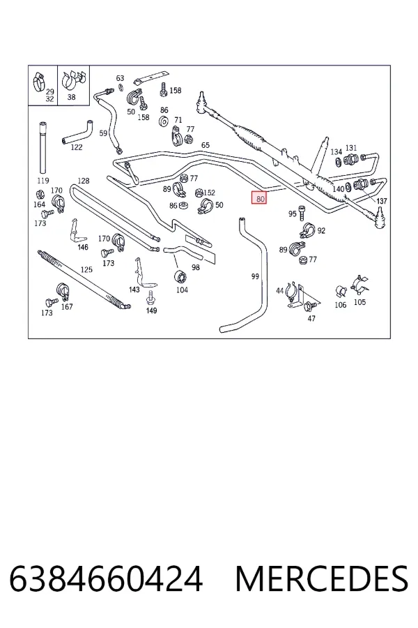 A6384660424 Mercedes 