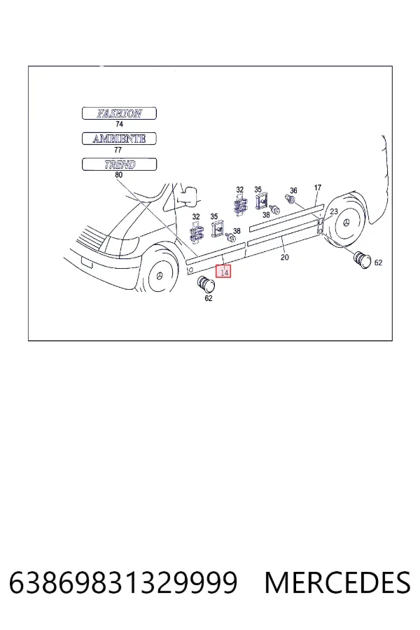  A6386983132 Mercedes