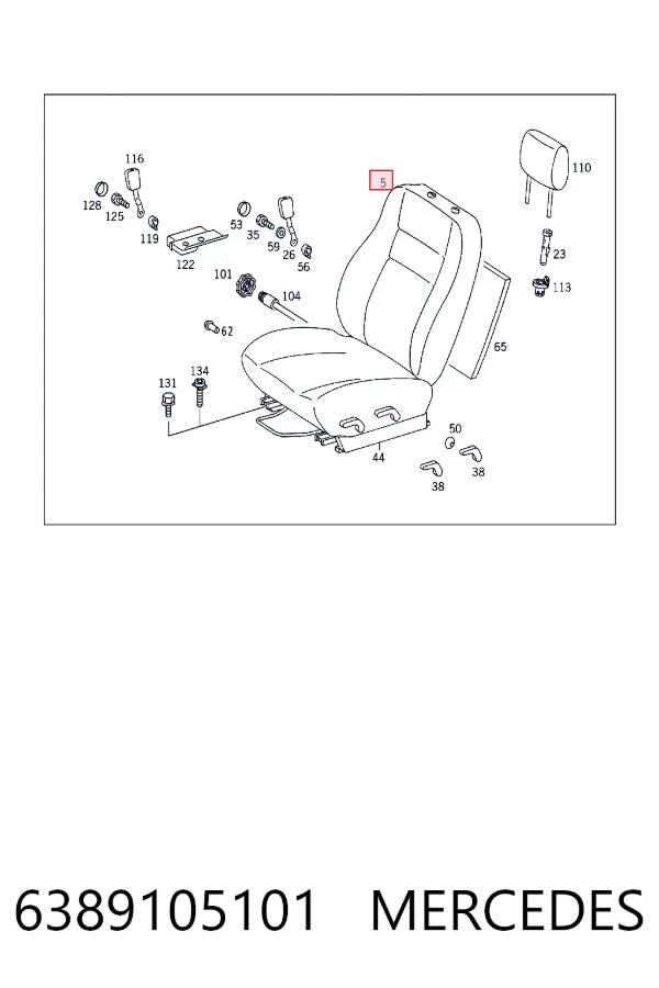 A6389105101 Mercedes 