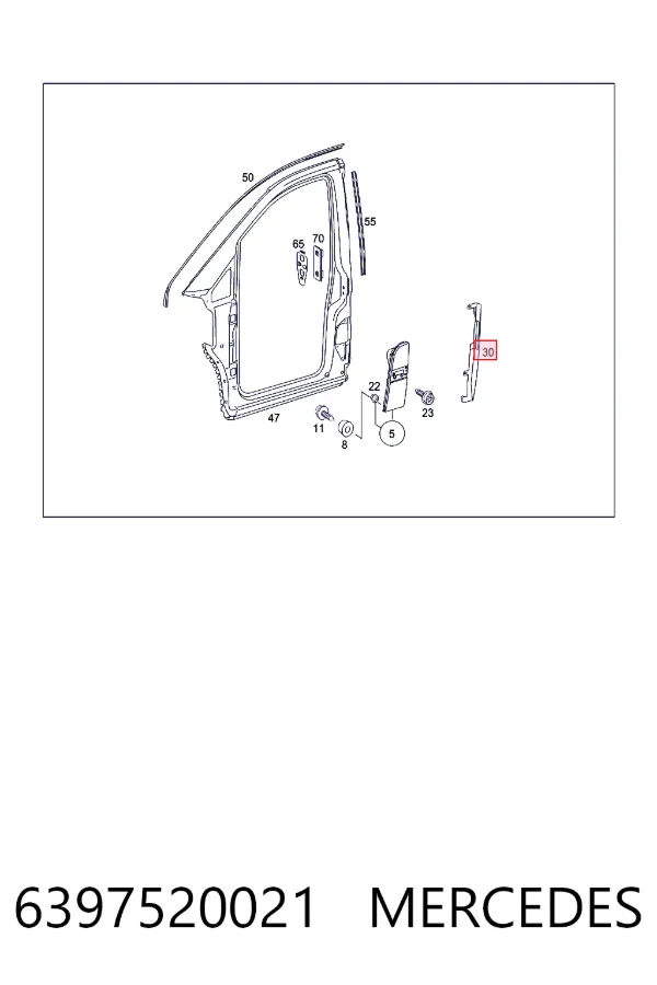  Mercedes A6397520021 ціна, від 11.72 USD
