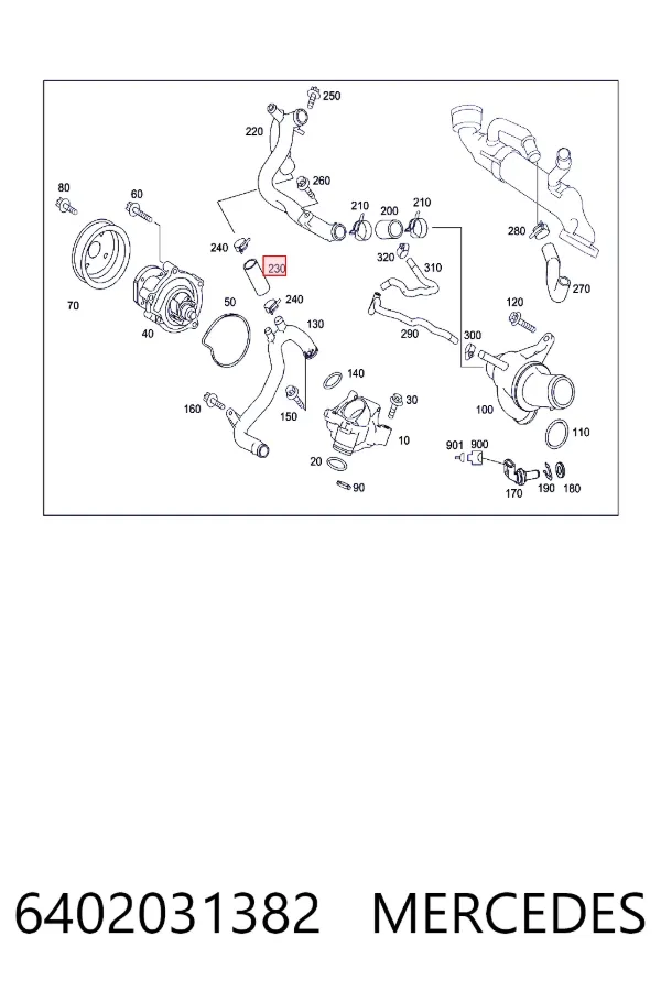 A6402031382 Mercedes 